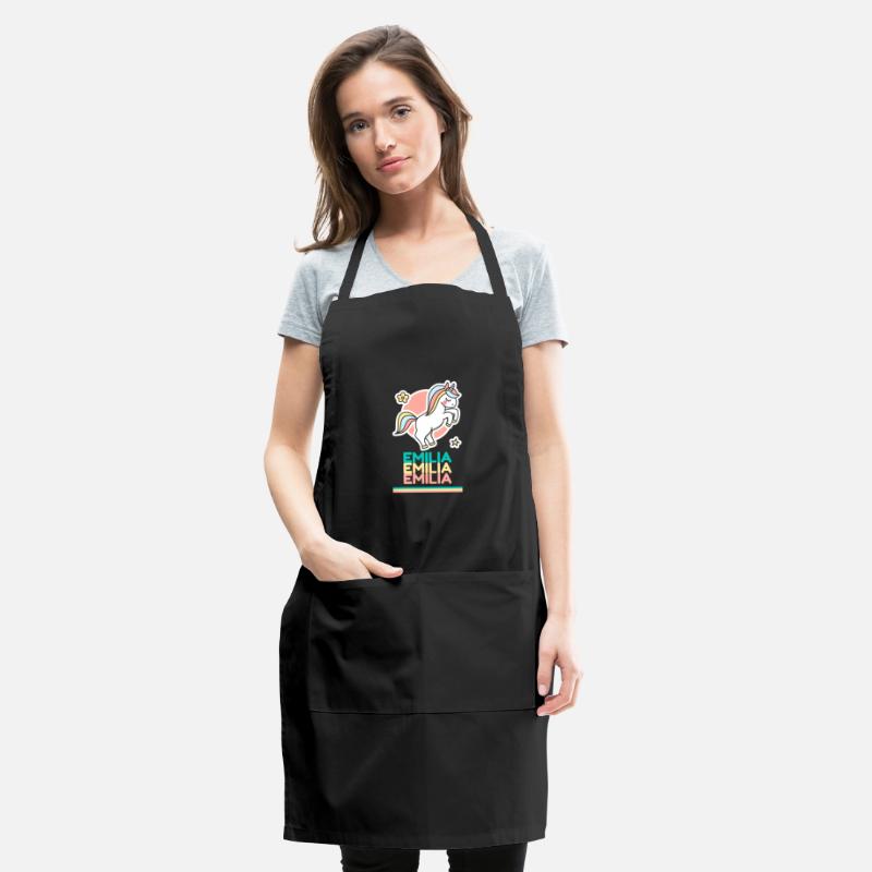 Emilia First Name Cute Unicorn