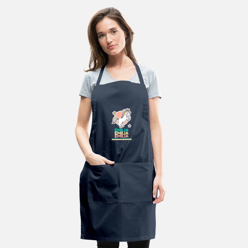 Emilia First Name Cute Unicorn