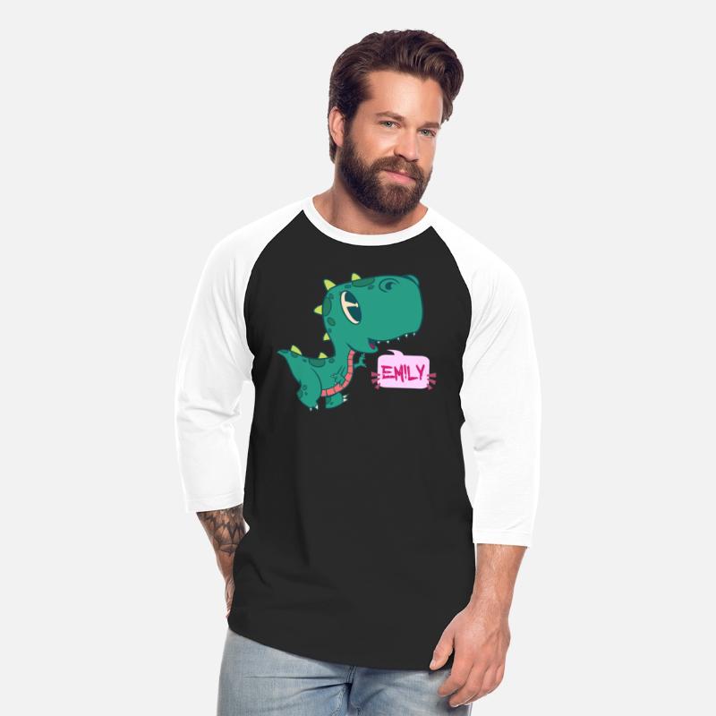 EMILY - Lovely girl name with cute dinosaur