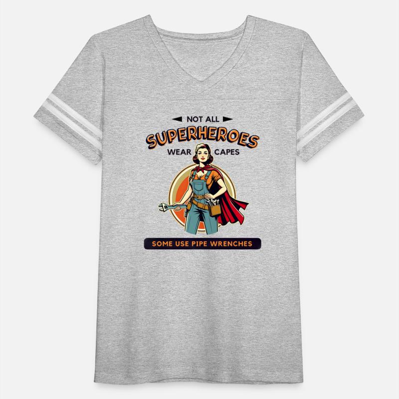 Empowered Female Plumber - Superhero