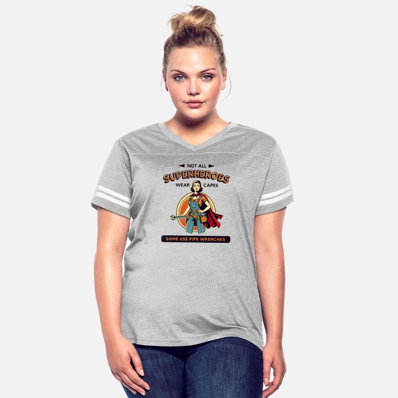 Empowered Female Plumber - Superhero