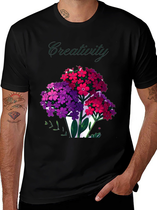 Creativity Blooms Graphic T-Shirt