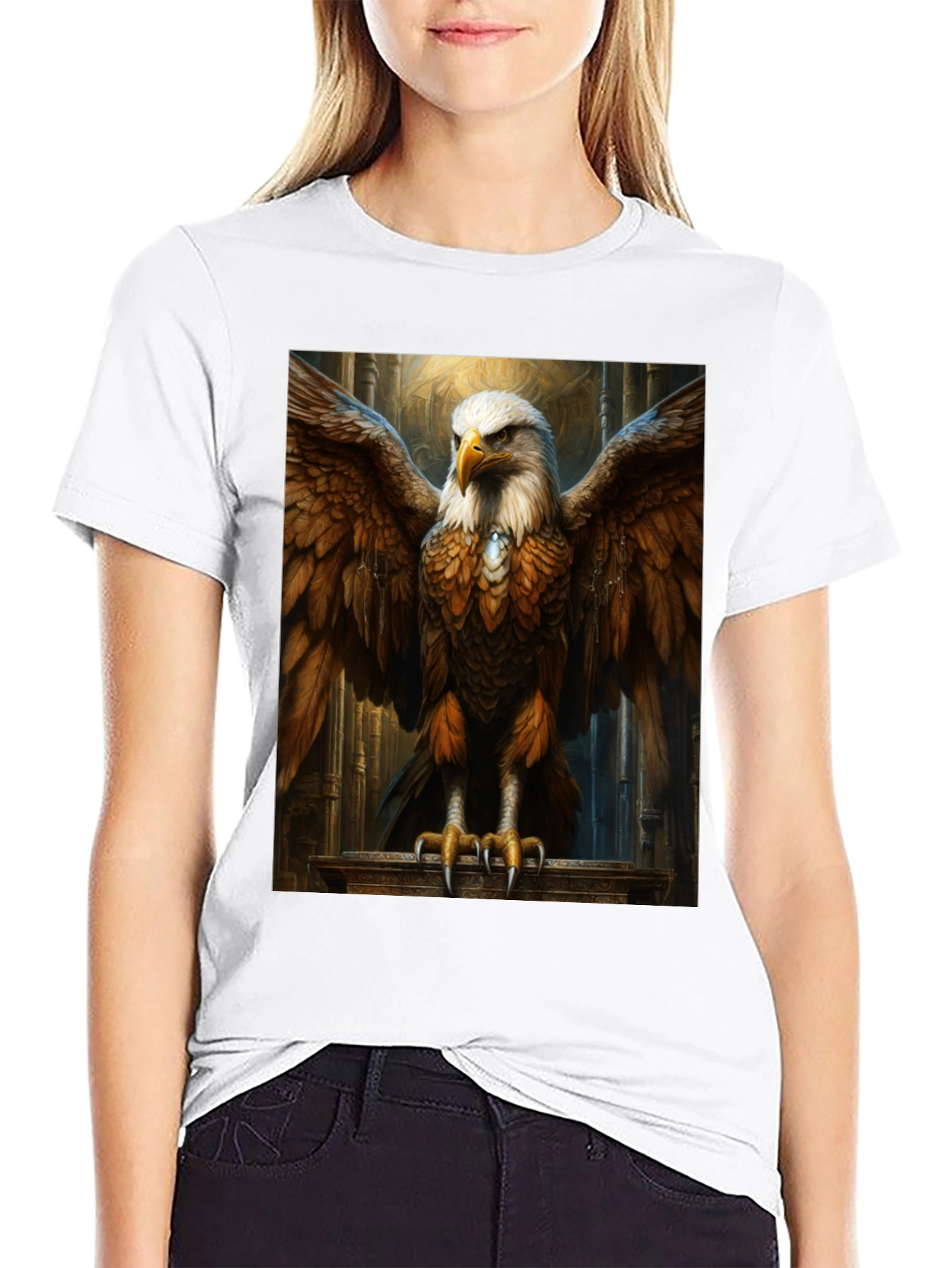 Majestic Eagle T-Shirt - Bold Graphic Tee