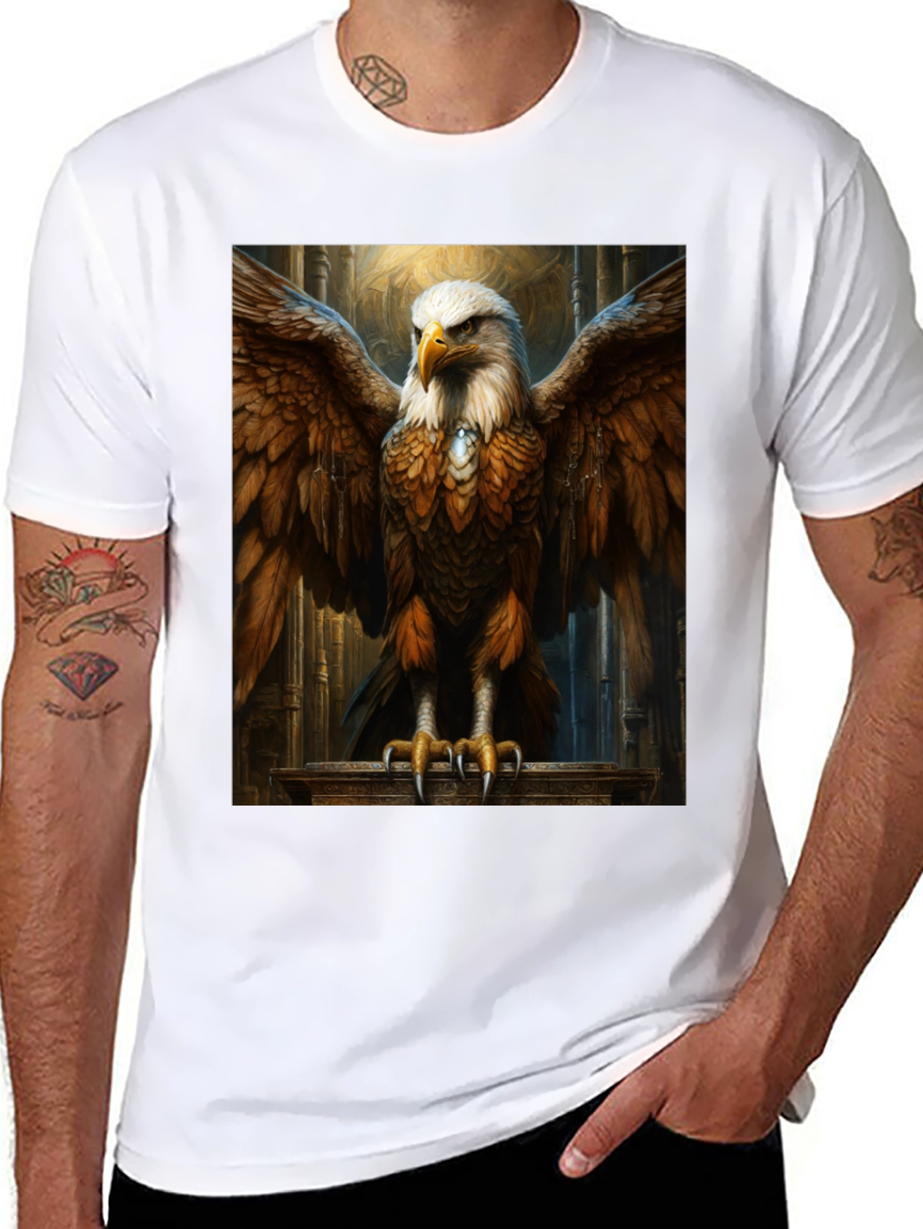 Majestic Eagle T-Shirt - Bold Graphic Tee