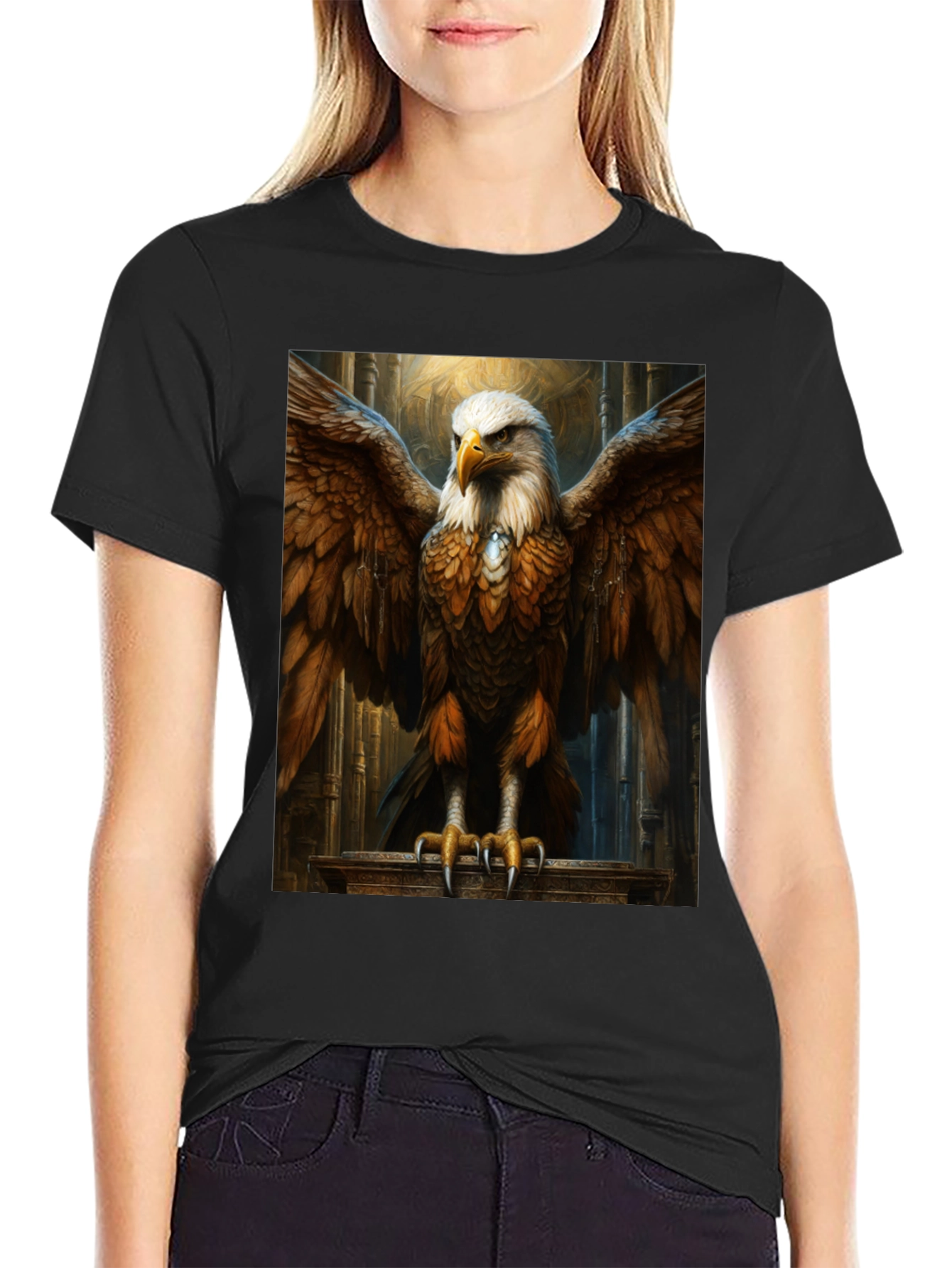 Majestic Eagle T-Shirt - Bold Graphic Tee
