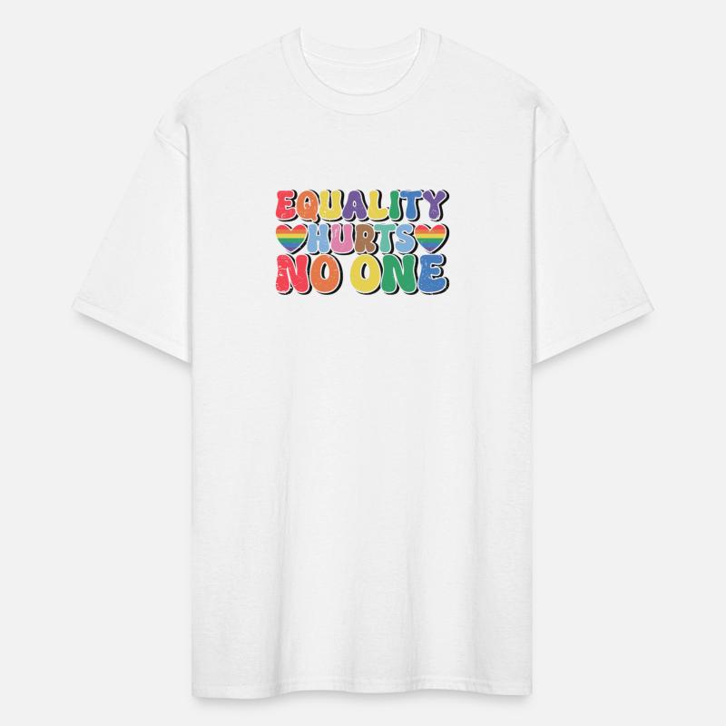 Equality Hurts No One Retro Comfort Equality Shirt