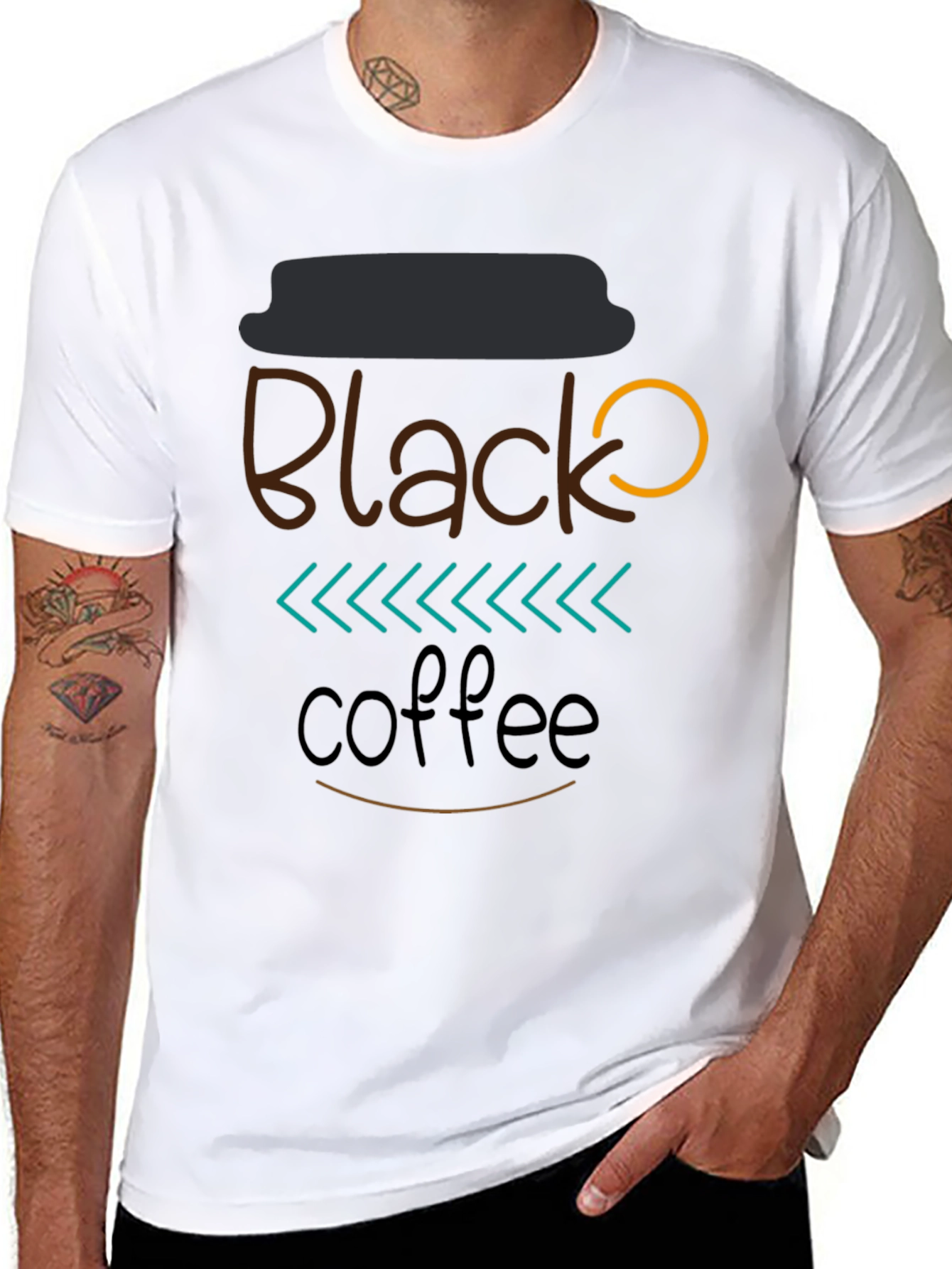 Black Coffee T-Shirt Graphic Tee