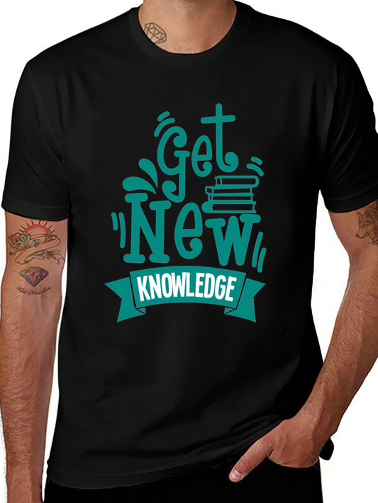 Get New Knowledge T-Shirt - Stylish Graphic Tee