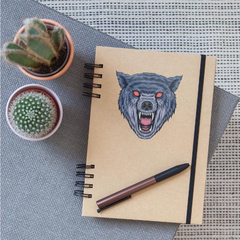 Evil Wolf Wild Danger Face Mask Corona