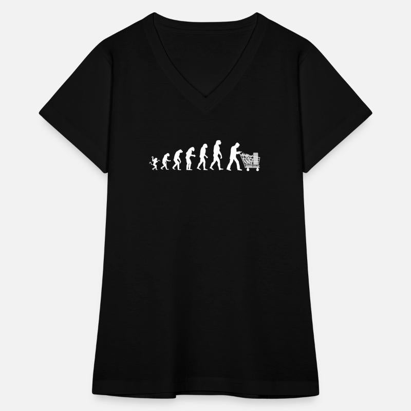 Evolution of man parody : just a consumer !