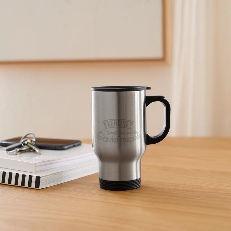 Exercise Extra Fries Quote