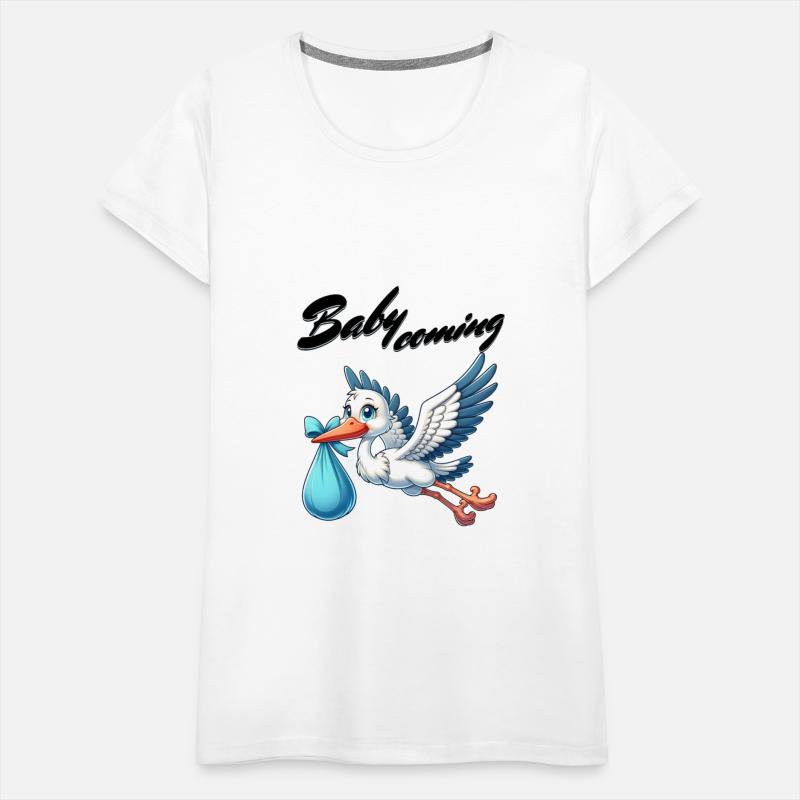 Expectant Mother Stork Brings The Beautiful News