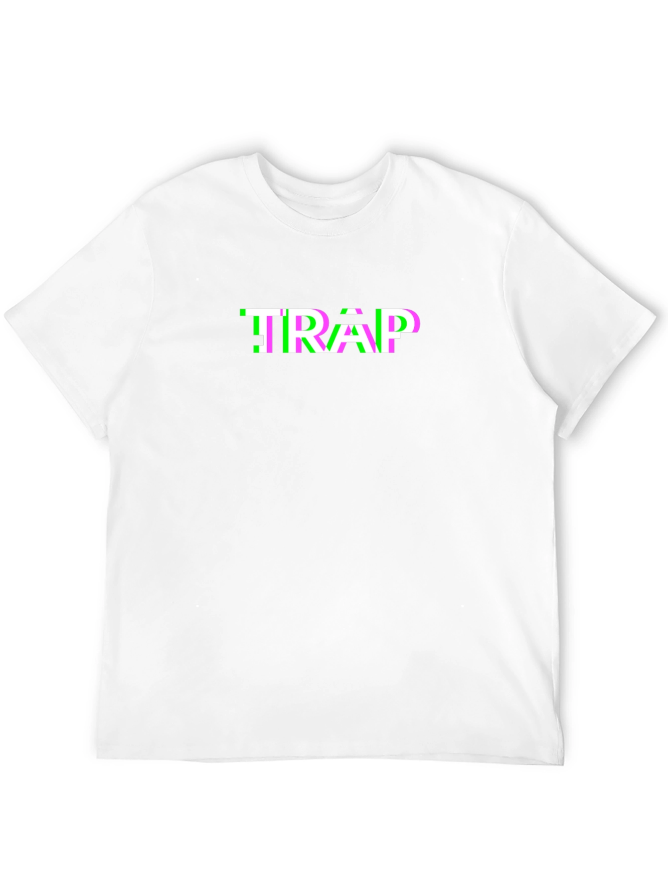 Glitch Trap Graphic Tee - Black