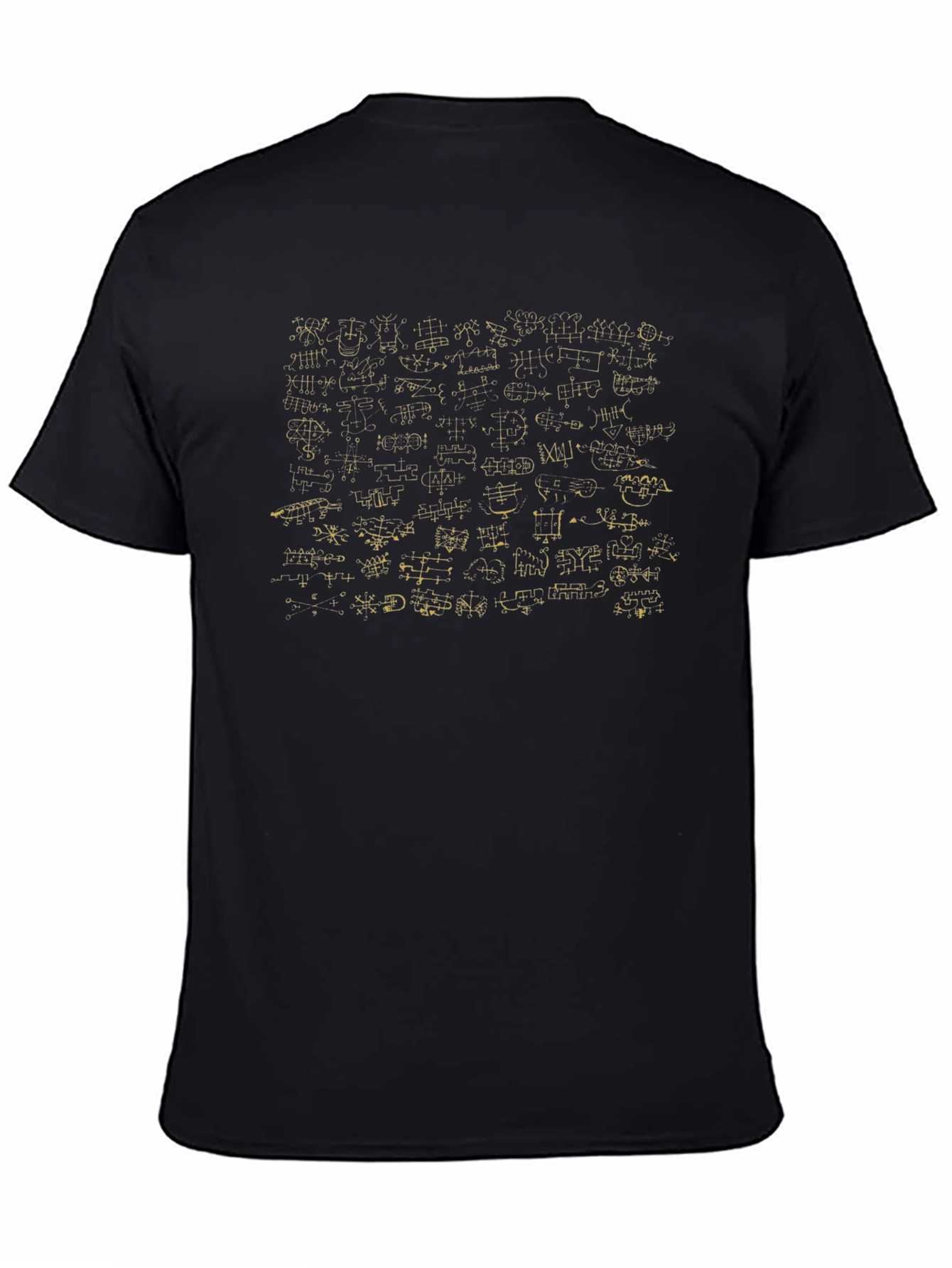 Mystic Symbols Black T-Shirt