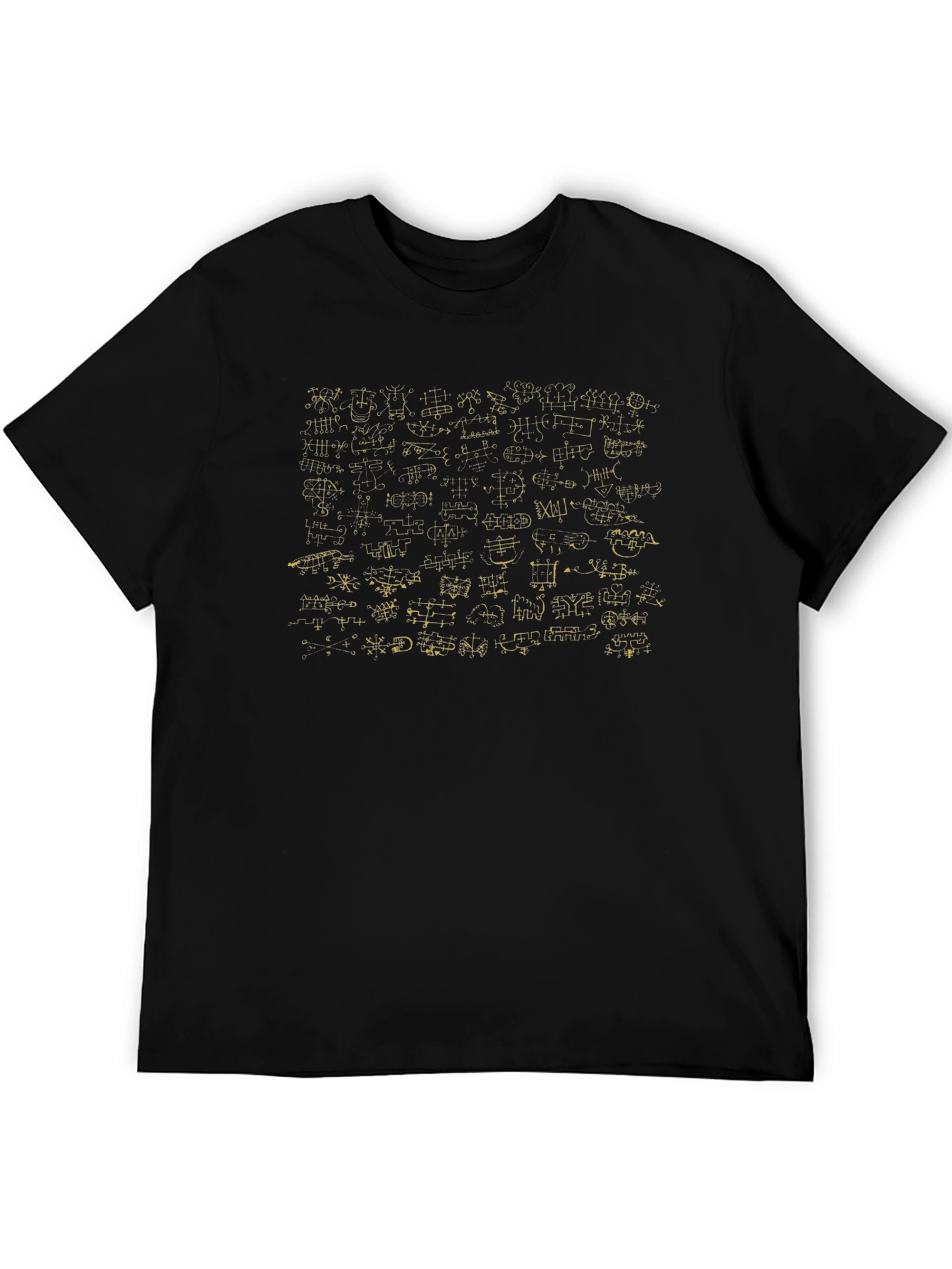 Mystic Symbols Black T-Shirt
