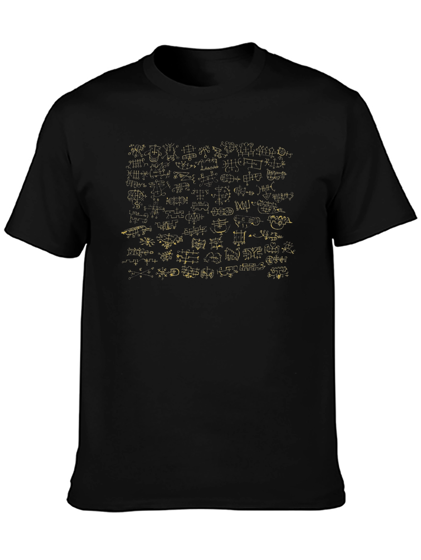 Mystic Symbols Black T-Shirt