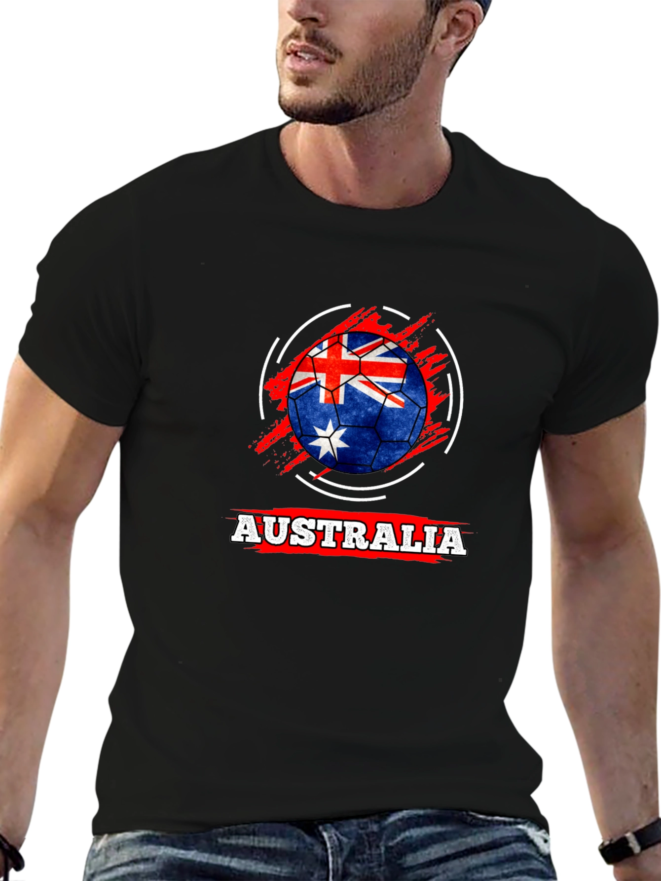 Australia Soccer Flag T-Shirt