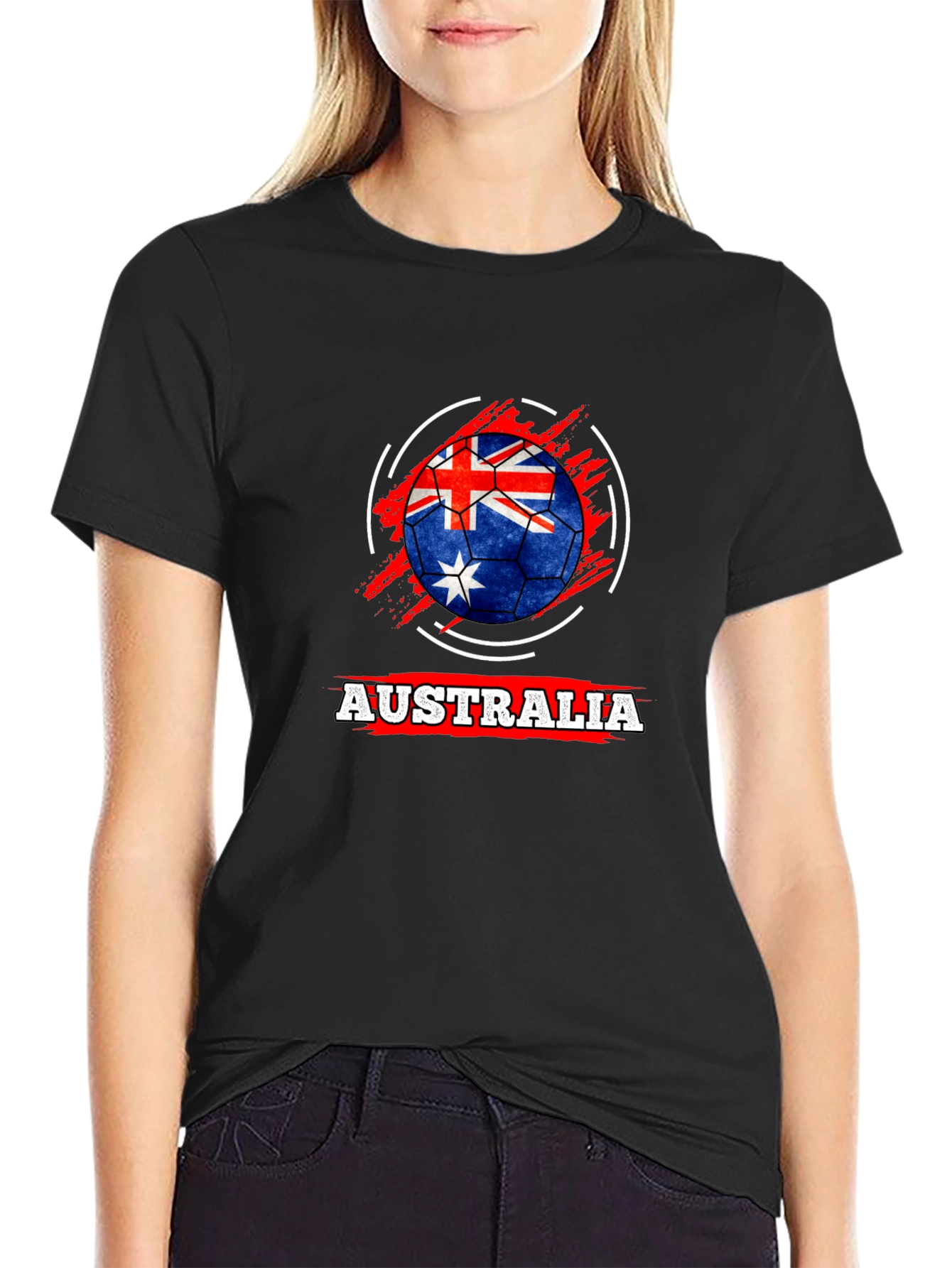 Australia Soccer Flag T-Shirt