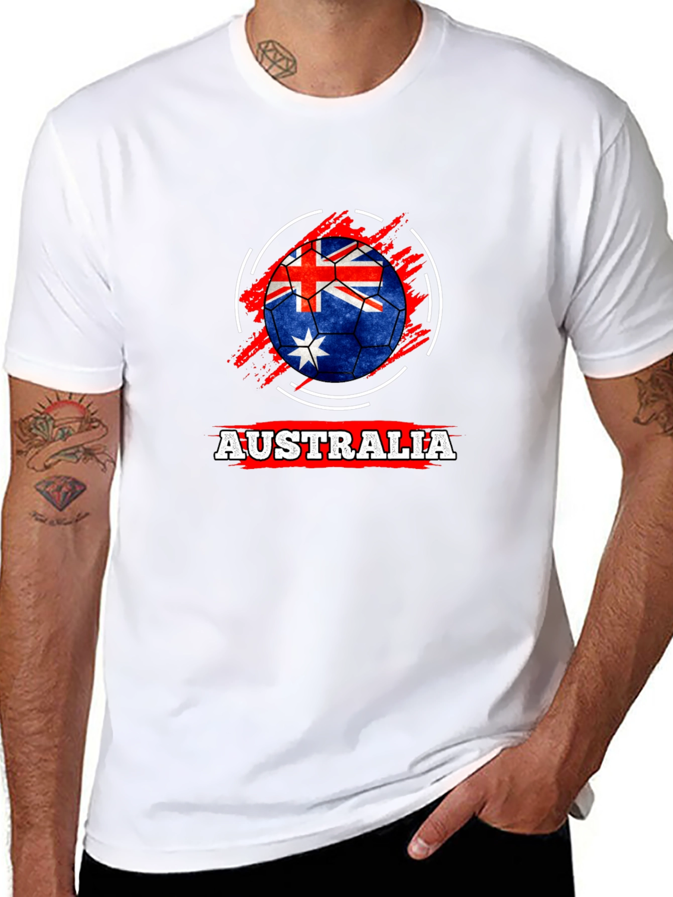 Australia Soccer Flag T-Shirt