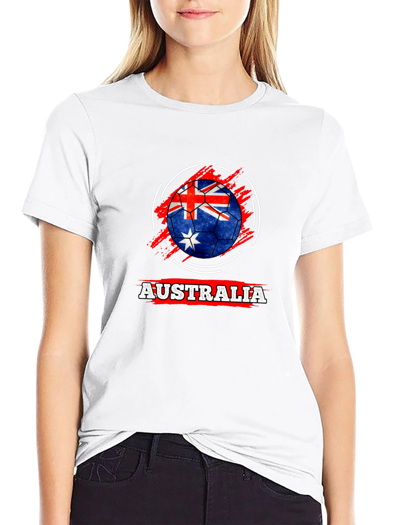 Australia Soccer Flag T-Shirt