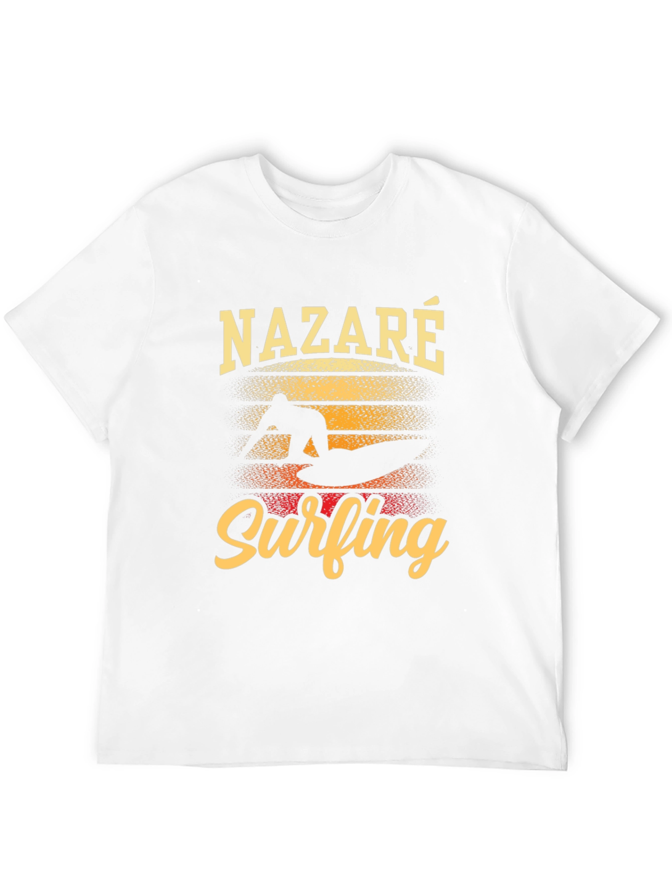 Nazaré Surfing Graphic T-Shirt