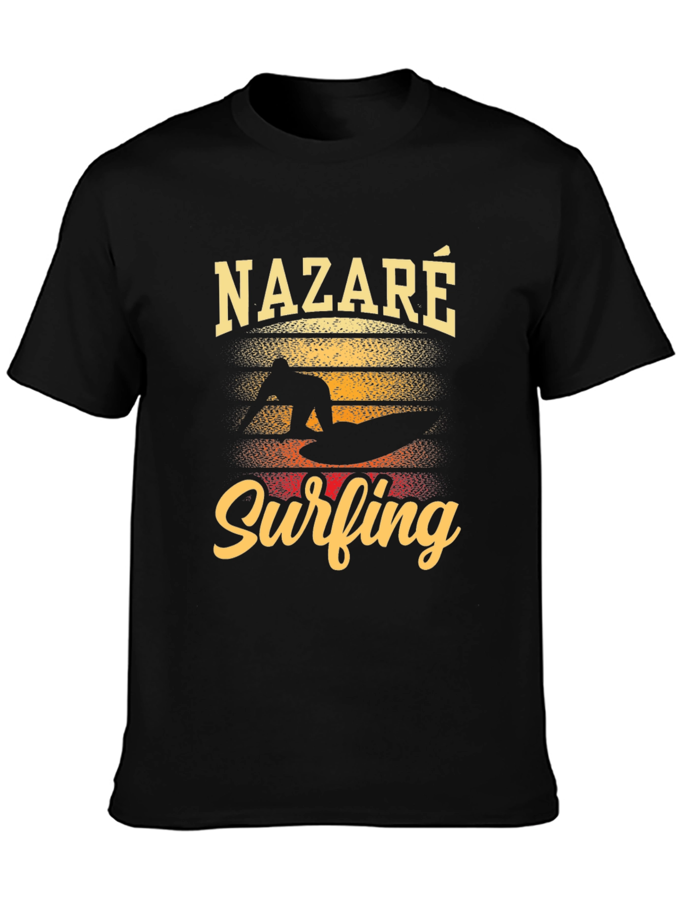 Nazaré Surfing Graphic T-Shirt