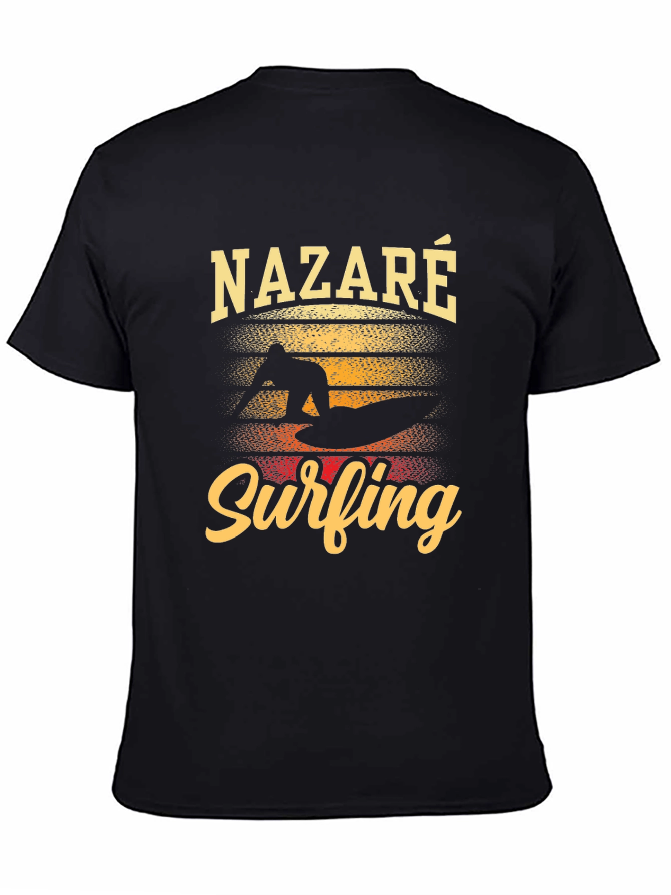 Nazaré Surfing Graphic T-Shirt