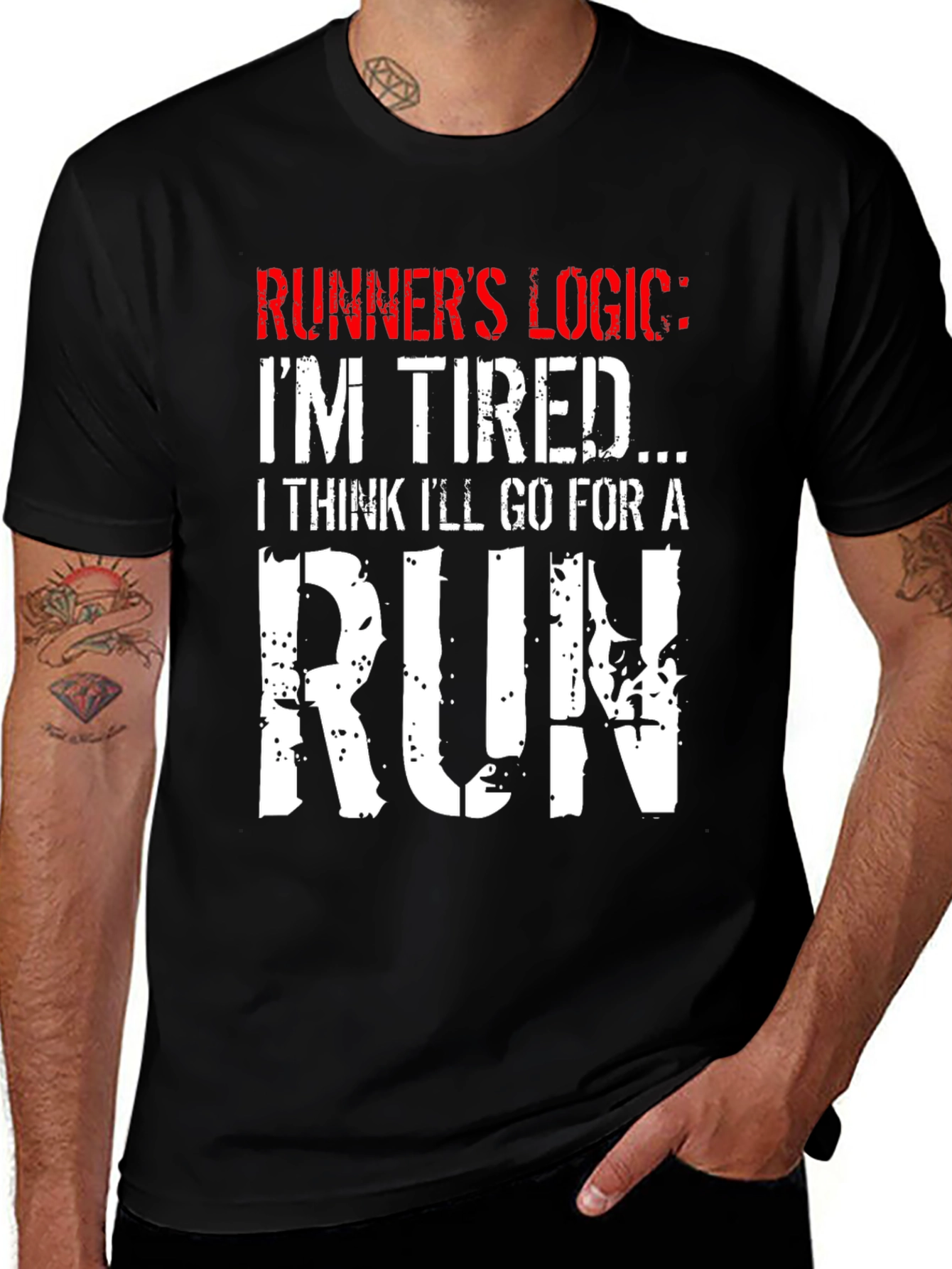 Runners Logic Graphic T-Shirt