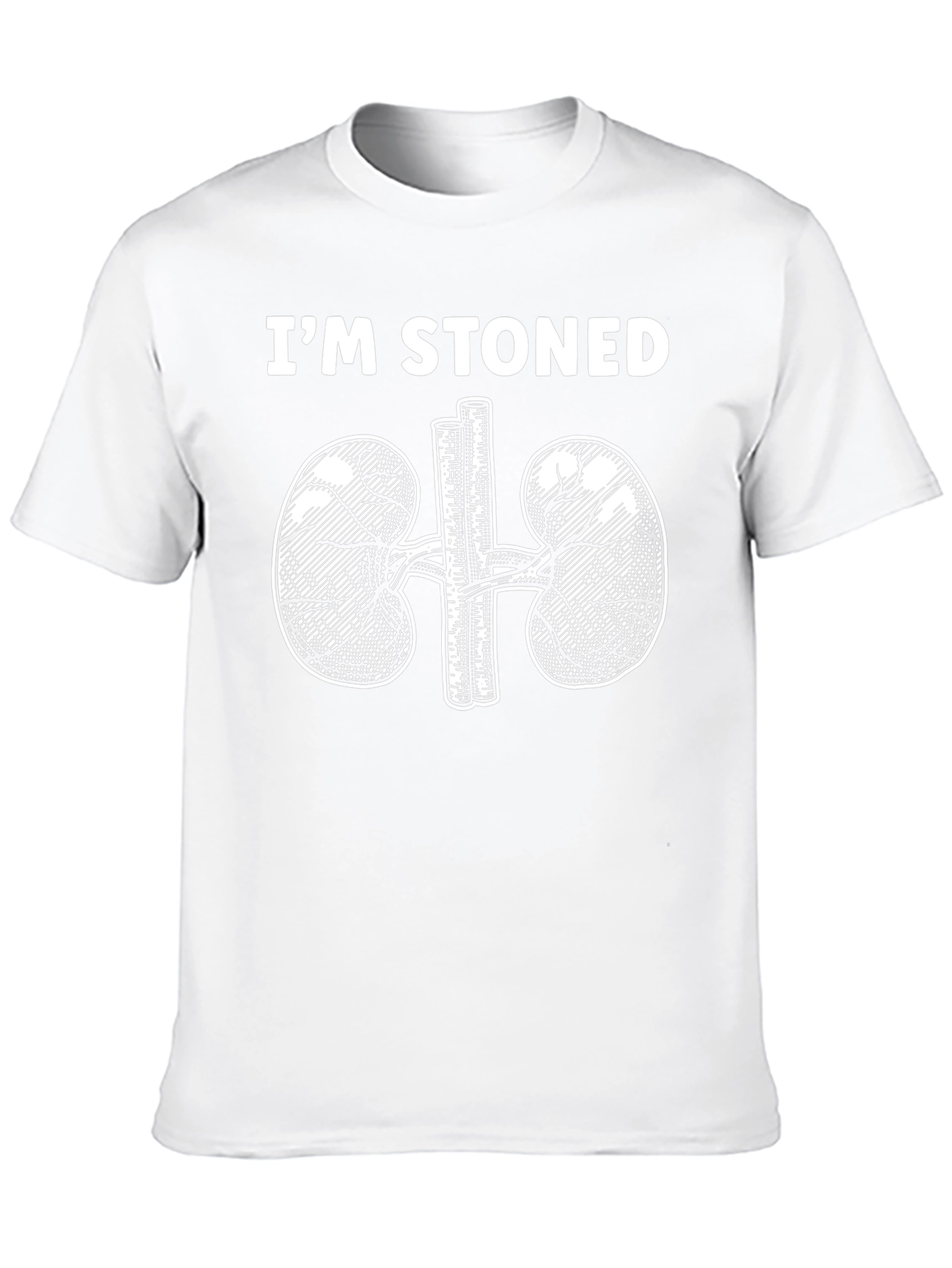 Im Stoned Kidney Humor Graphic Tee