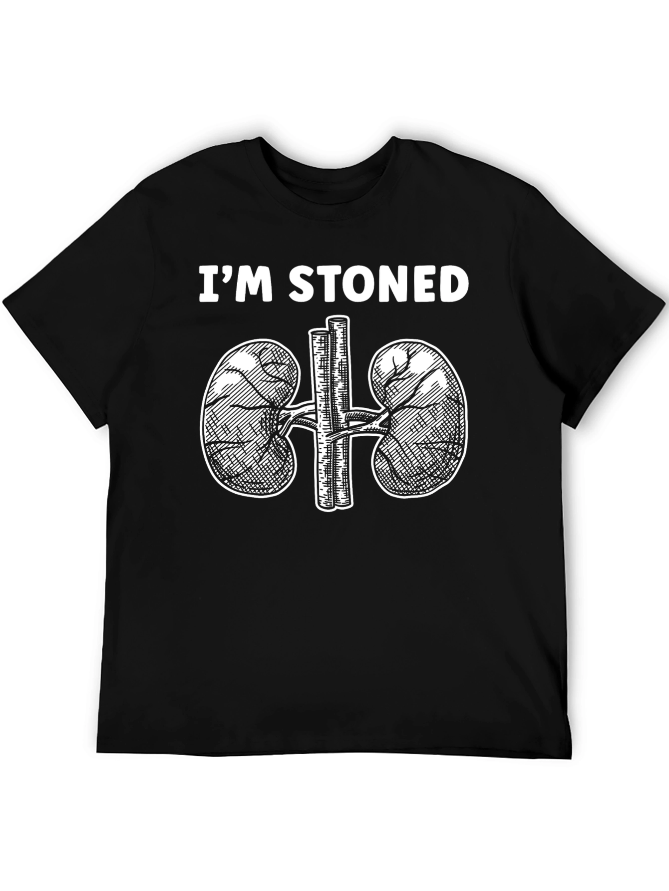 Im Stoned Kidney Humor Graphic Tee