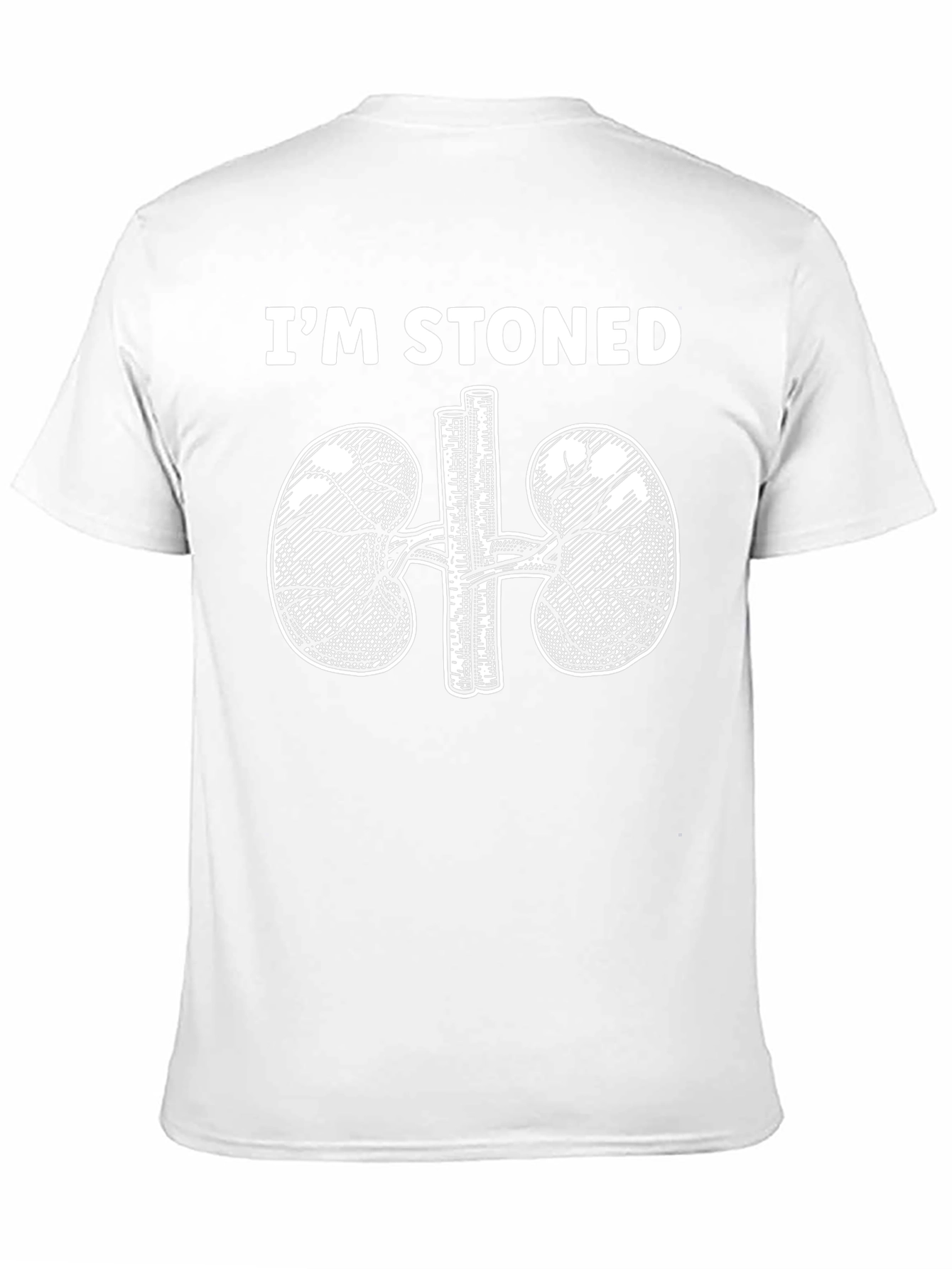 Im Stoned Kidney Humor Graphic Tee
