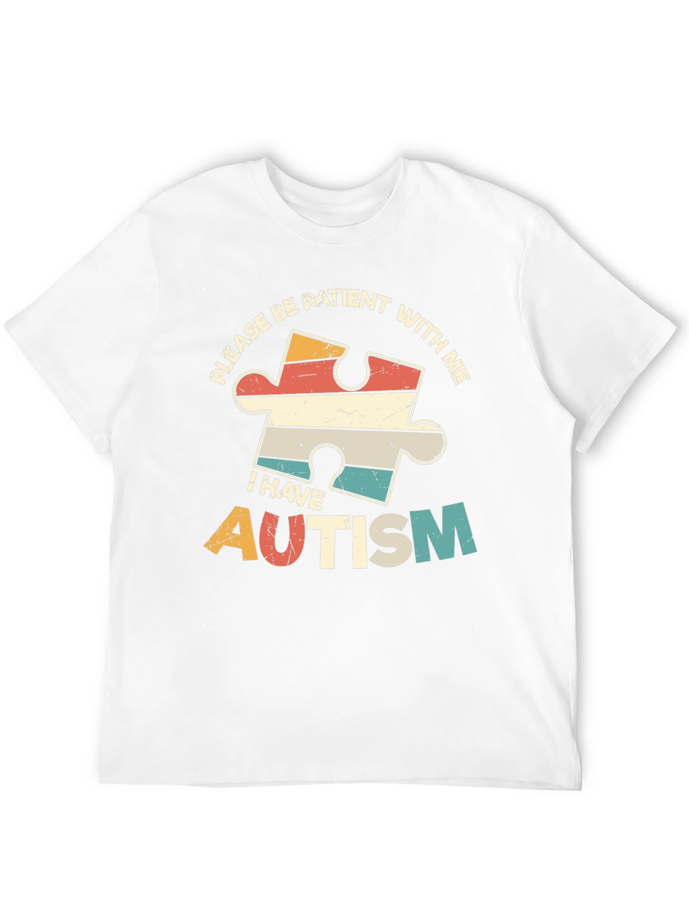 Autism Awareness T-Shirt - Please Be Patient With Me
