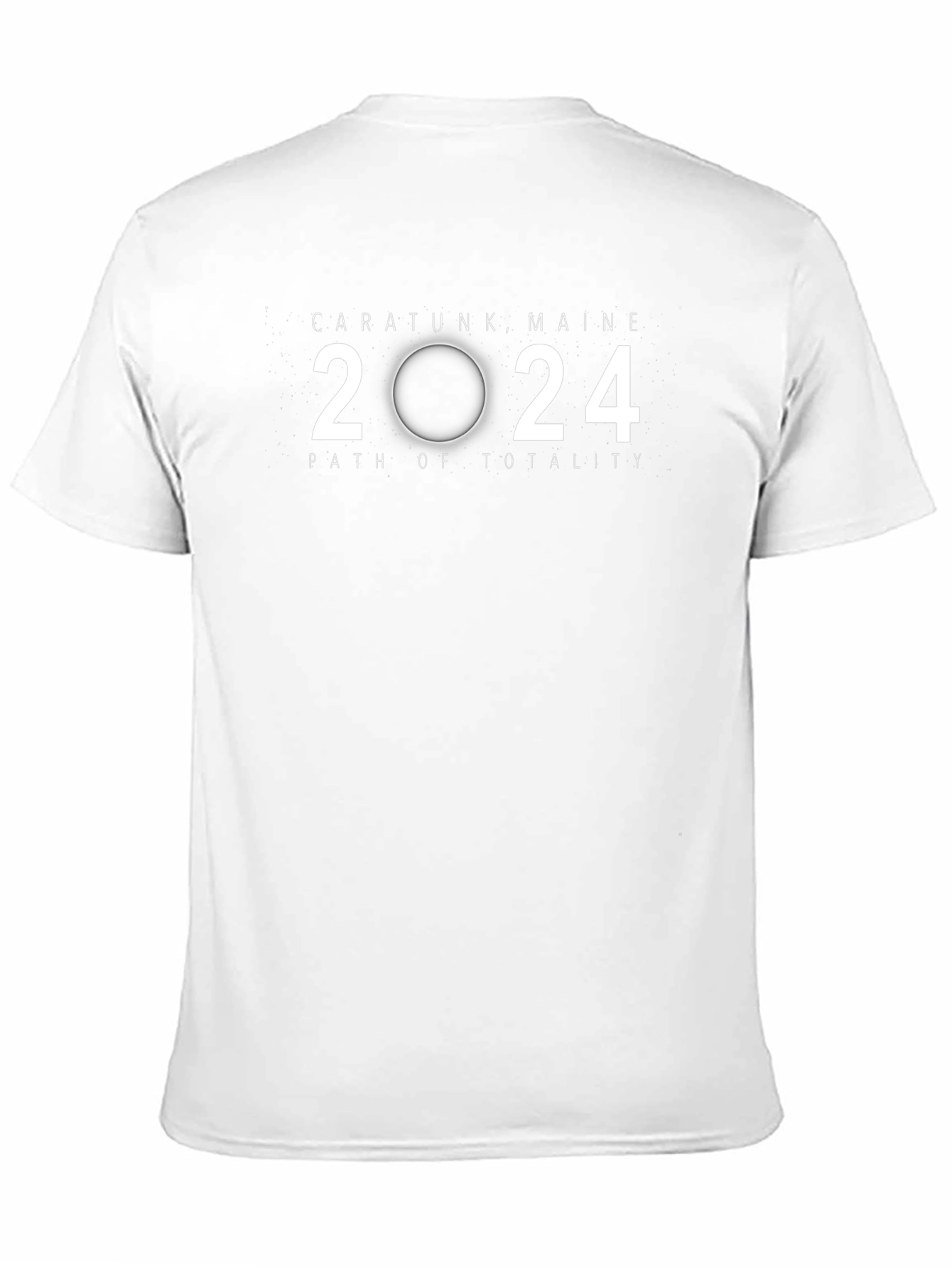 Caratunk Maine 2024 Path of Totality T-Shirt