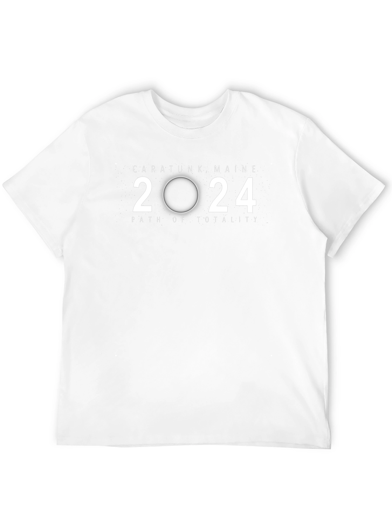 Caratunk Maine 2024 Path of Totality T-Shirt