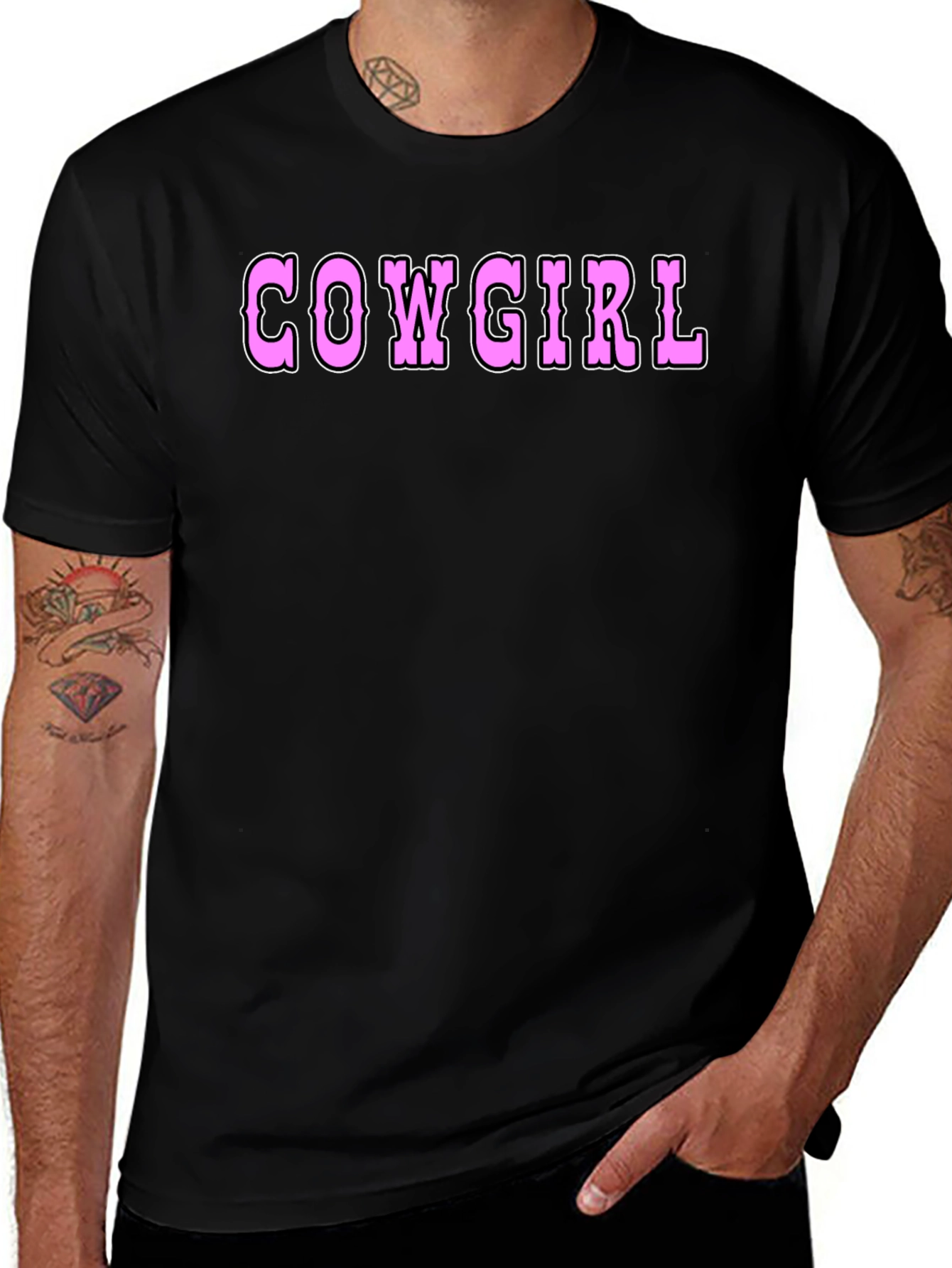 Cowgirl Graphic Tee - Western Style Shirt