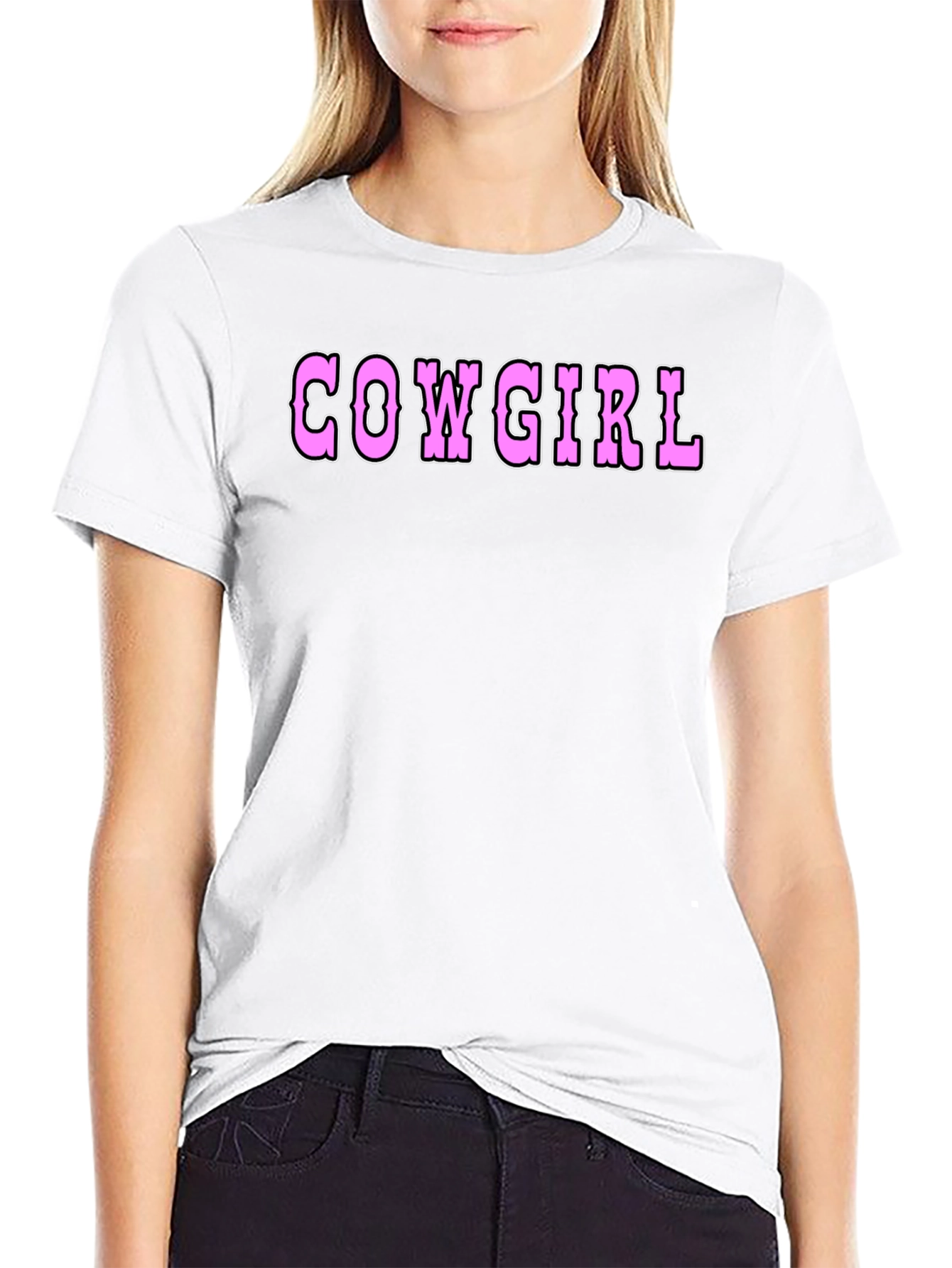 Cowgirl Graphic Tee - Western Style Shirt