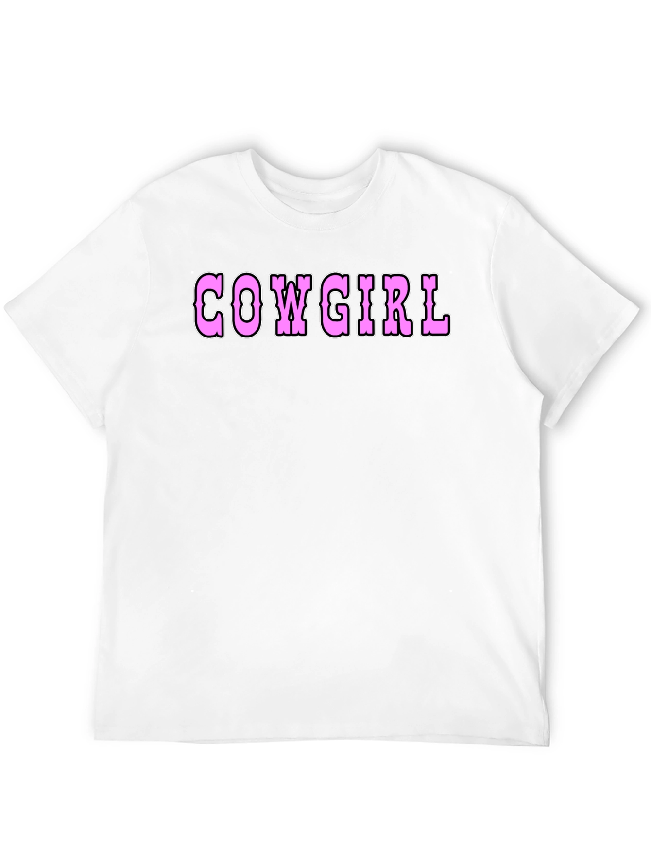 Cowgirl Graphic Tee - Western Style Shirt