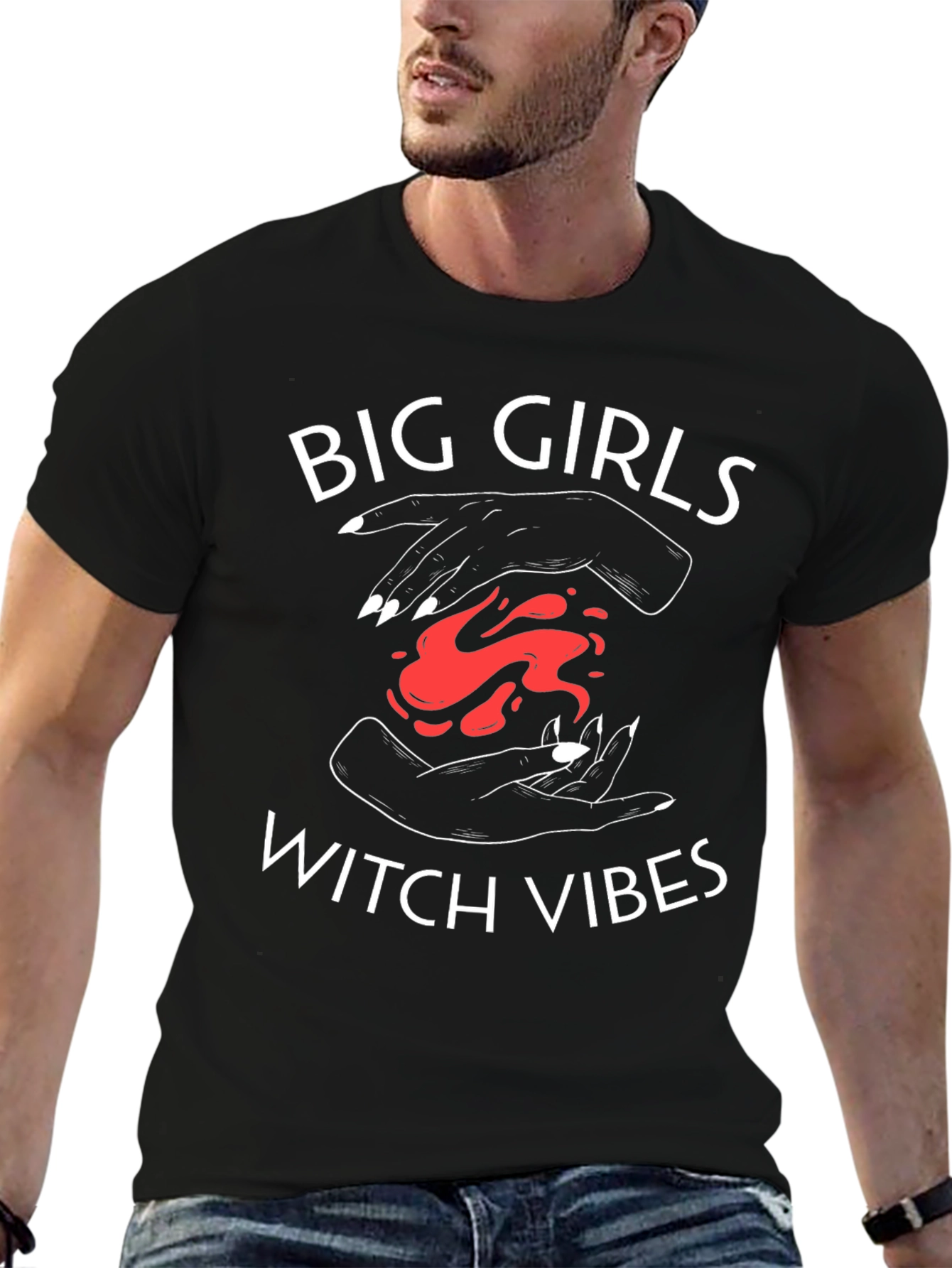 Big Girls Witch Vibes Graphic Tee