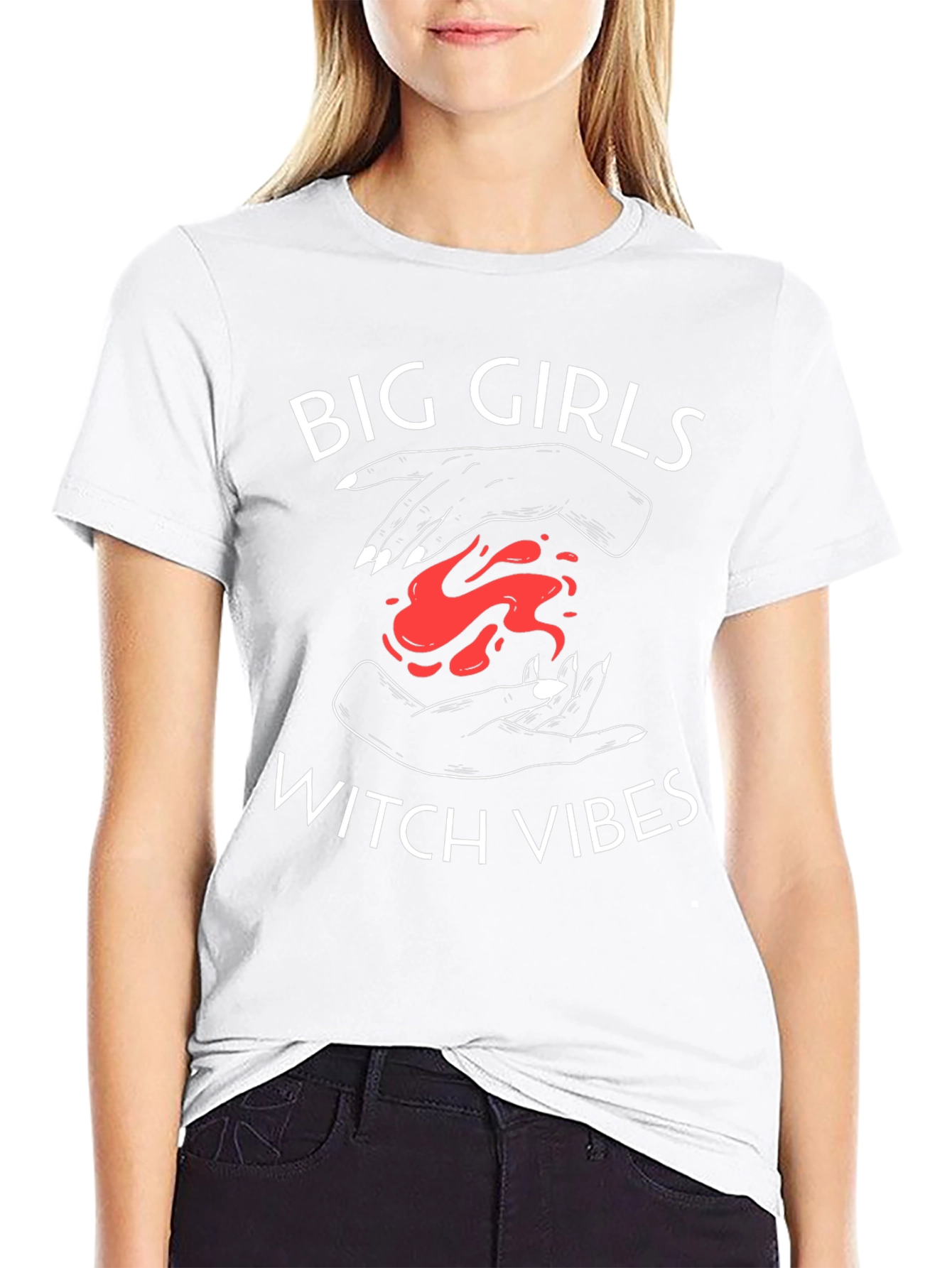 Big Girls Witch Vibes Graphic Tee