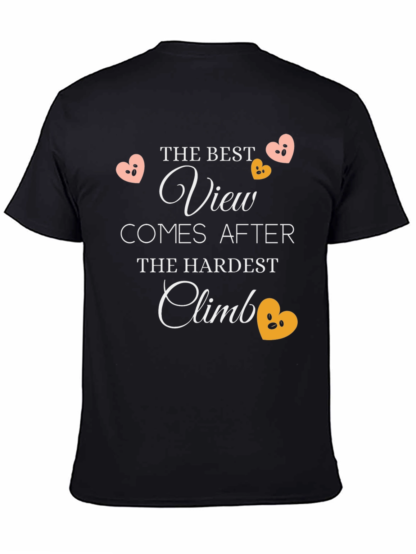 Inspirational Climb T-Shirt - The Best View