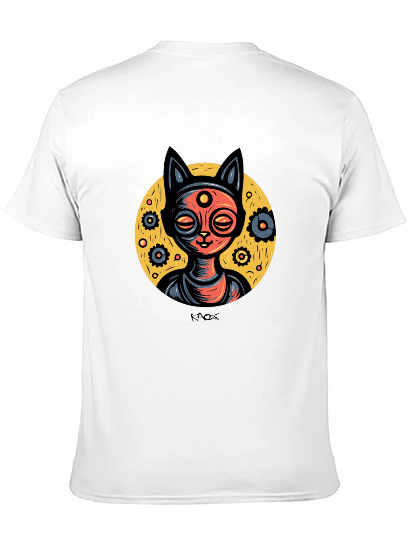 Cosmic Cat T-Shirt - Stylish Graphic Tee