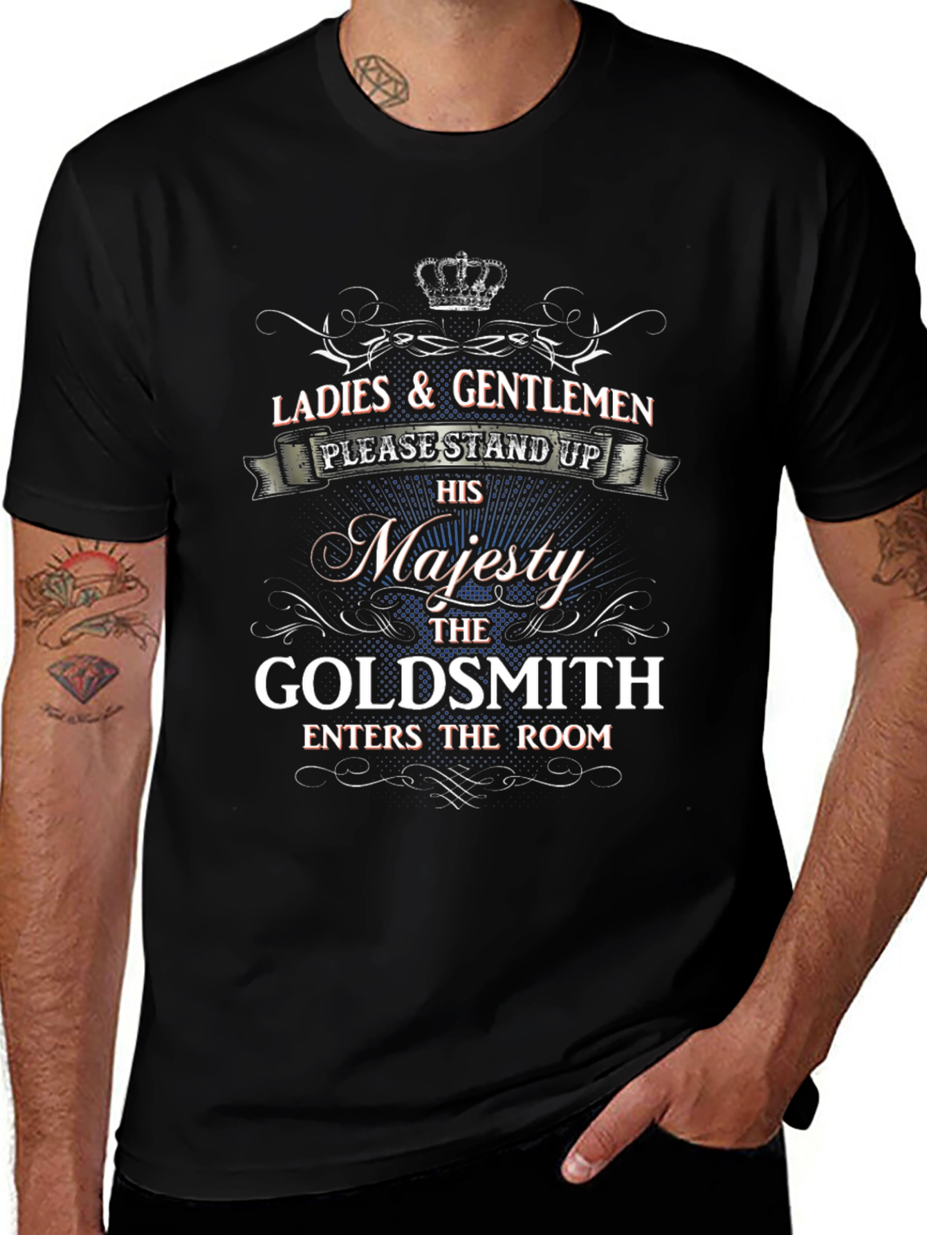 Majesty Goldsmith Graphic Tee - Premium Cotton