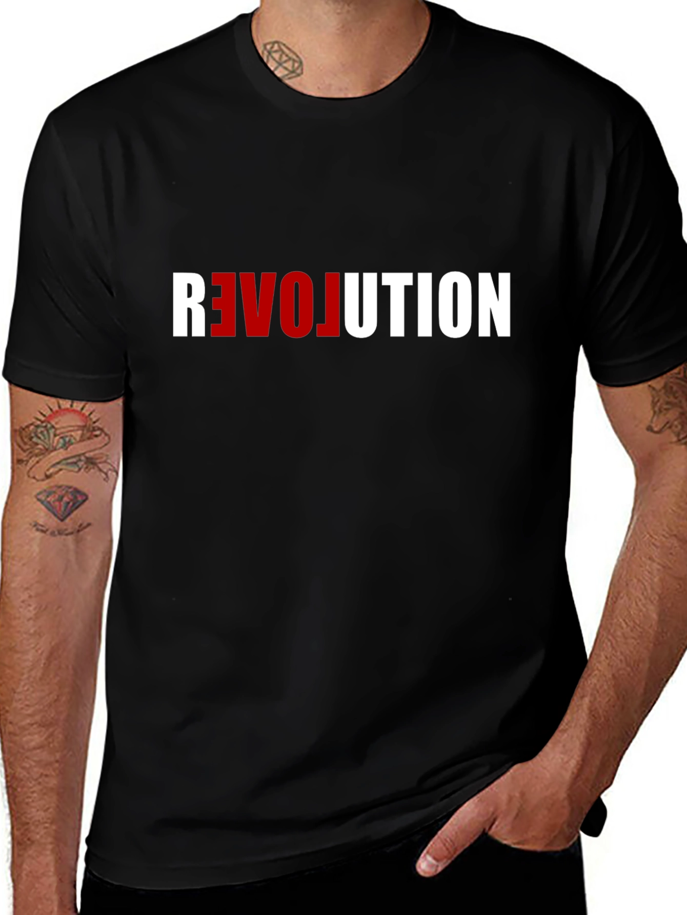 Revolution T-Shirt: Bold Graphic Tee