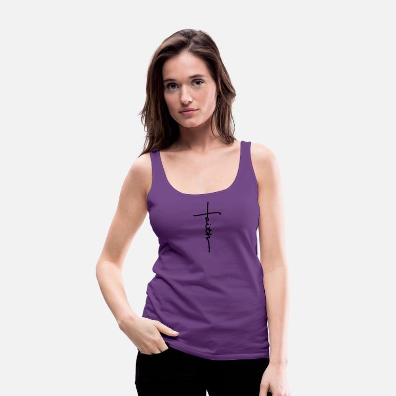 Faith Jesus Christian Vertical Cross Religious