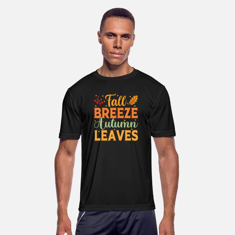 Fall Breeze Autumn Leaves Shirts, Maple Leaf Fall