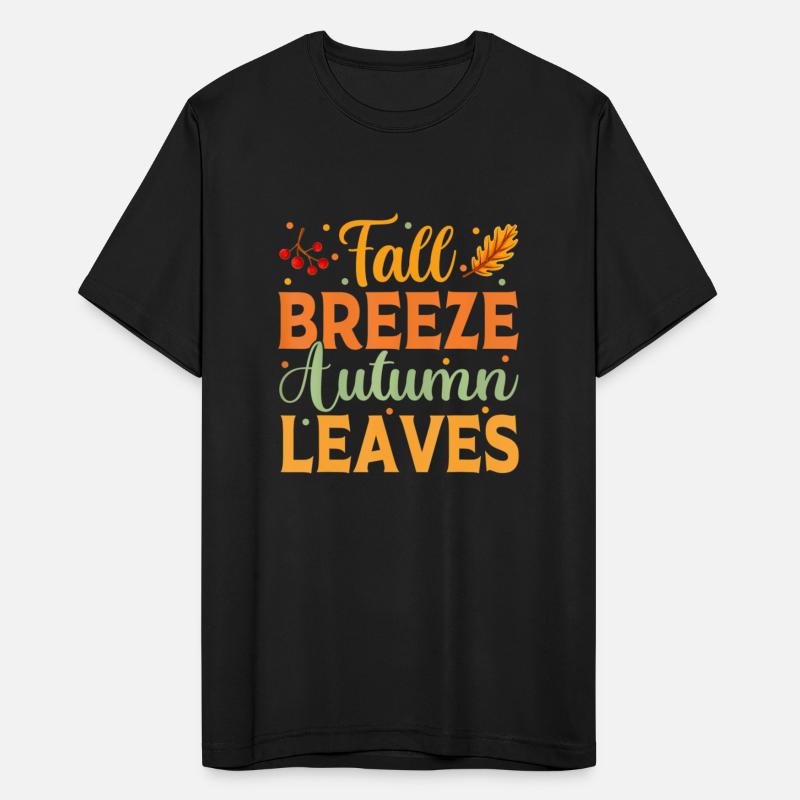 Fall Breeze Autumn Leaves Shirts, Maple Leaf Fall