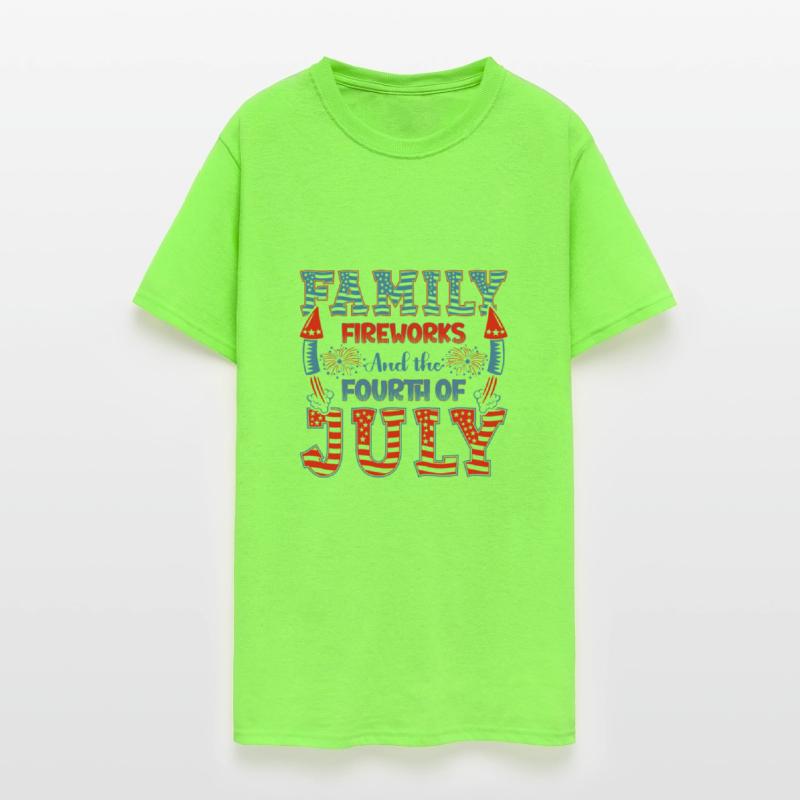 Family Fireworks And The Fourth Of July