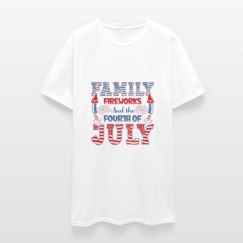 Family Fireworks And The Fourth Of July