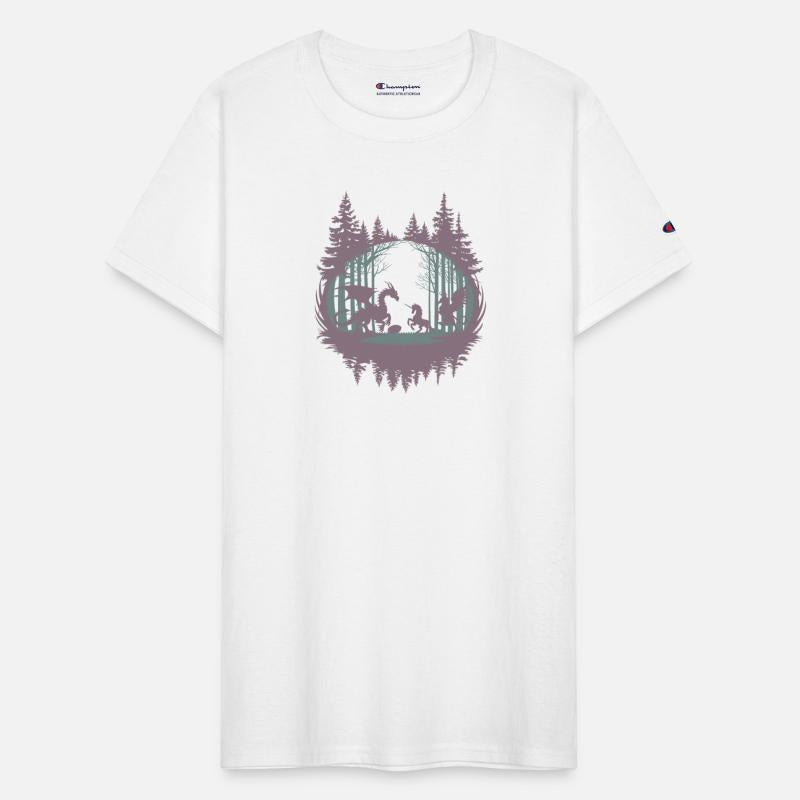 Fantasy Football Creatures In The Forest Design