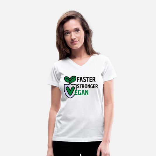 FASTER STRONGER VEGAN